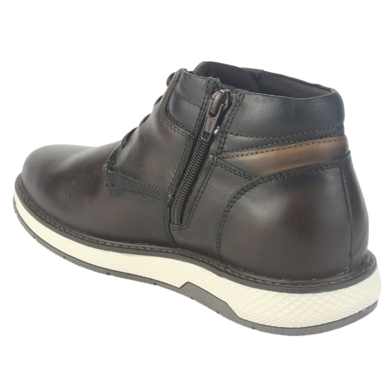 Botin Ferracini Hombre 4172 Wembley Café Oscuro Casual