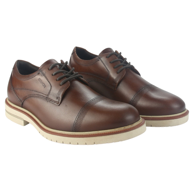 Zapato Ferracini Hombre 5435 Firenze Café Casual