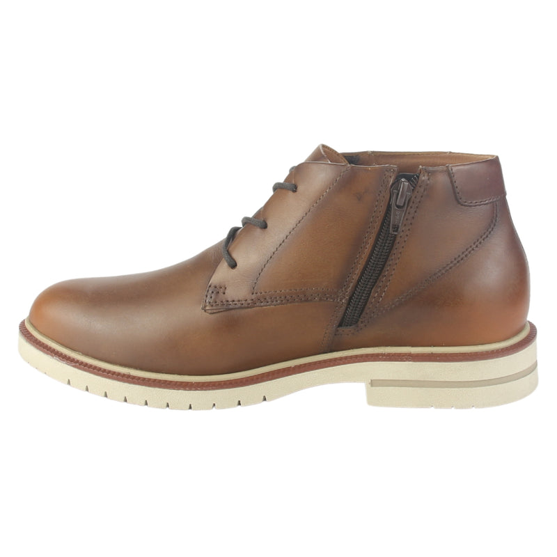 Botin Ferracini Hombre 5437 Firenze Café Claro Casual