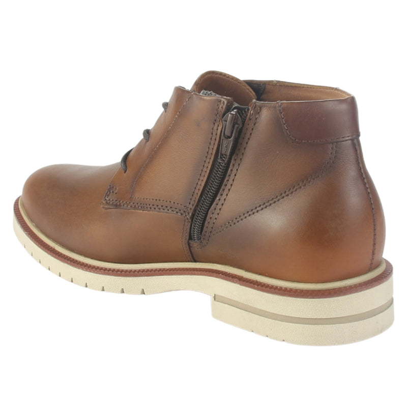 Botin Ferracini Hombre 5437 Firenze Café Claro Casual