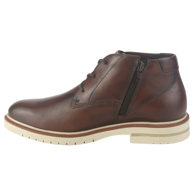 Botin Ferracini Hombre 5437 Firenze Café Oscuro Casual
