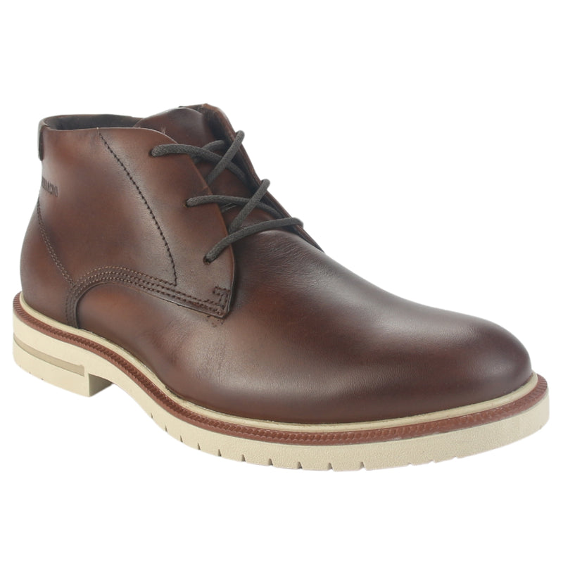 Botin Ferracini Hombre 5437 Firenze Café Oscuro Casual