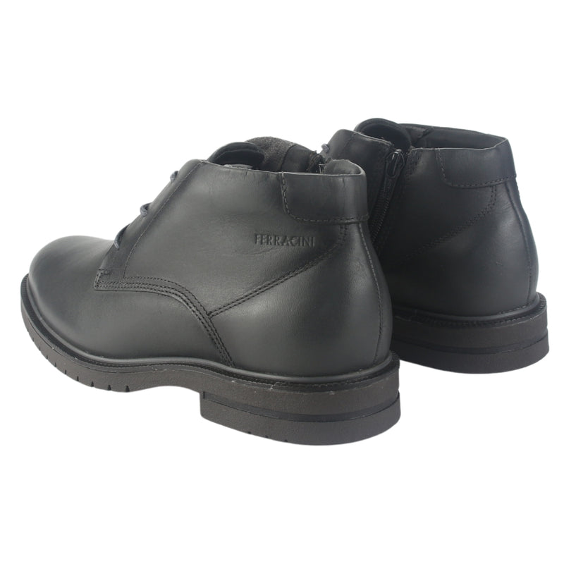 Botin Ferracini Hombre 5437 Firenze Negro Casual