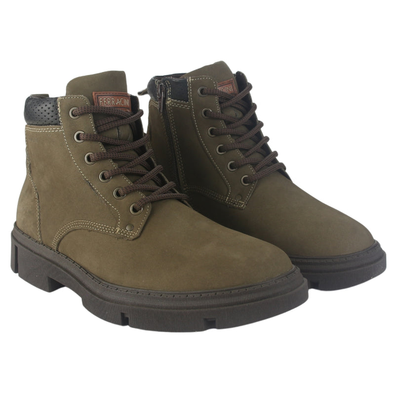 Botin Ferracini Hombre 5909 Aston Oliva Casual