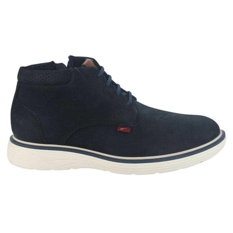 Botin Ferracini Hombre 4962 Full Rustic Azul Marino Casual