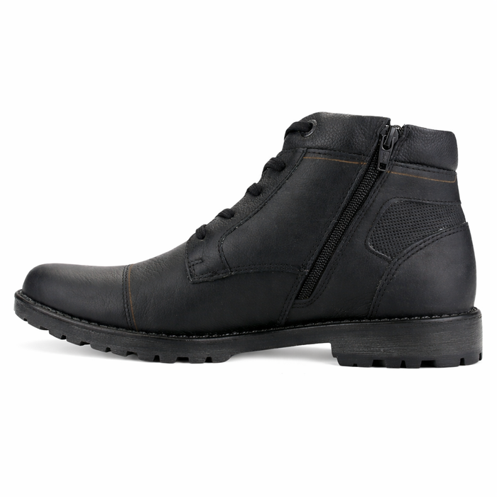 Botin Negro Hombre Casual Ferracini 9948 Cross