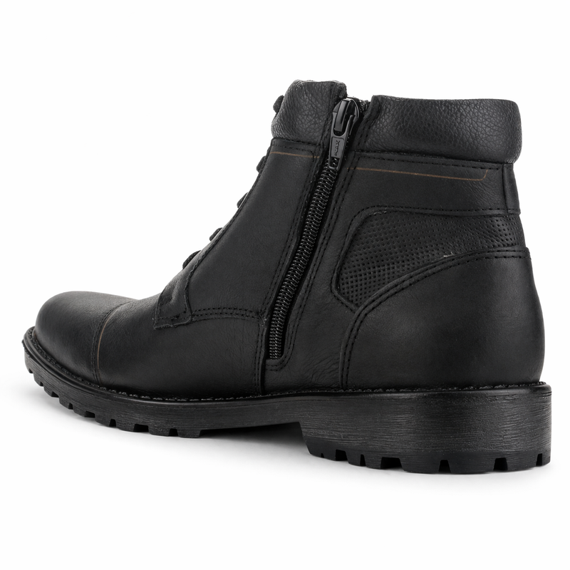 Botin Negro Hombre Casual Ferracini 9948 Cross