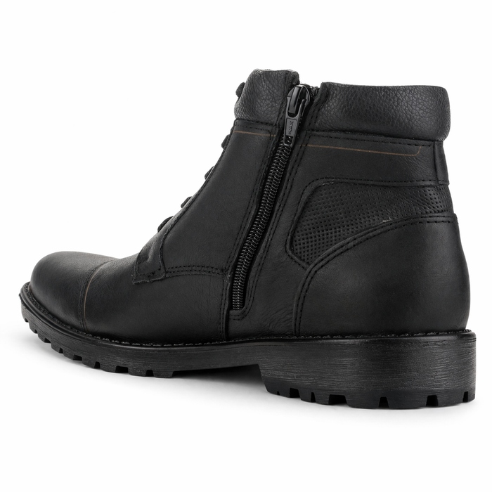 Botin Negro Hombre Casual Ferracini 9948 Cross