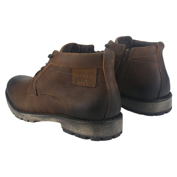 Botin Ferracini Hombre 9949 Cross Café Casual