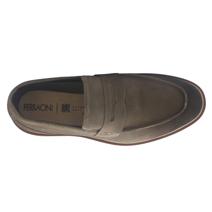 Mocasin de Hombre Café Casual Ferracini 5438 Firenze