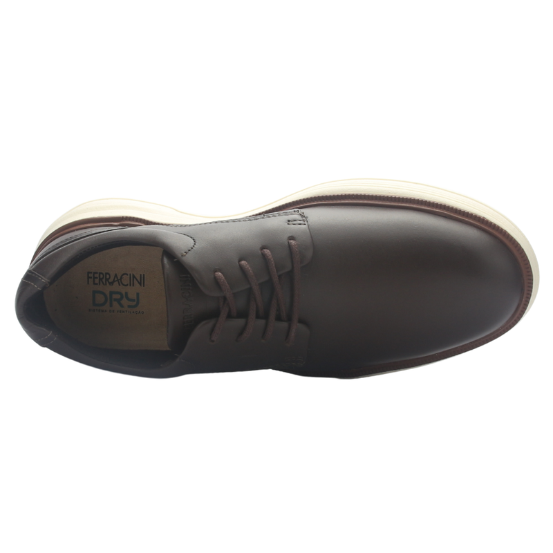 Zapato de Hombre Café Casual Ferracini 3166 Modena