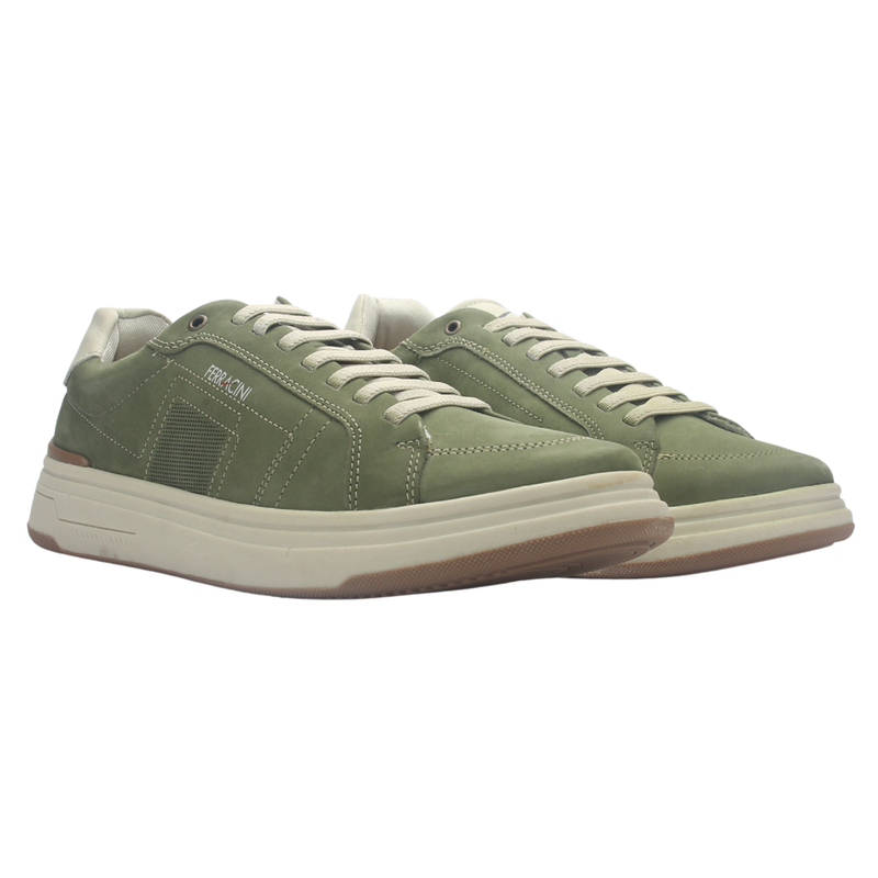Zapatilla de Hombre Verde Urbano Ferracini 7161 Locker