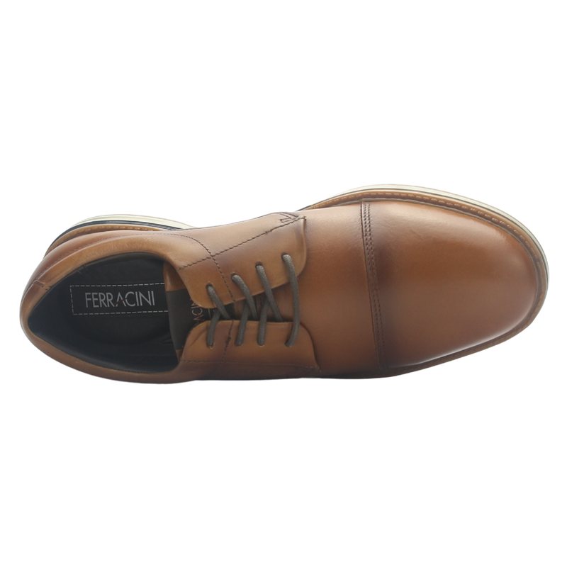 Zapato Café Hombre Casual Ferracini 3270 Spot