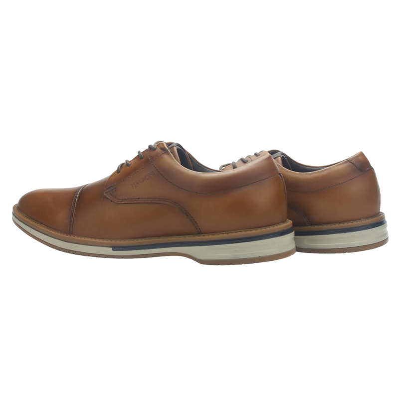Zapato Café Hombre Casual Ferracini 3270 Spot