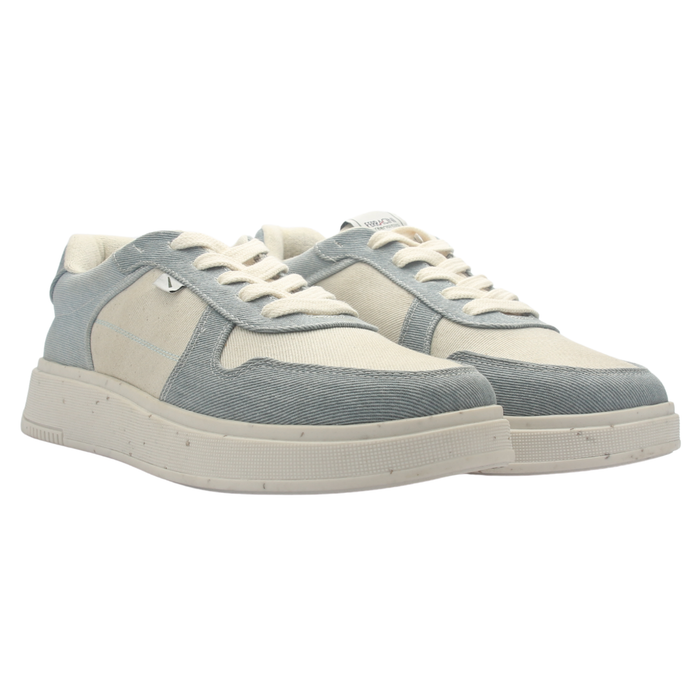 Zapatilla de Hombre Beige/Azul Urbano Ferracini 9905 Logan Green