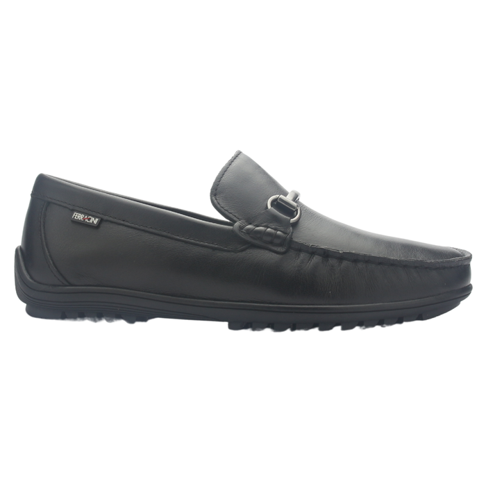 Mocasin de Hombre Negro Casual Ferracini 5156 Neo