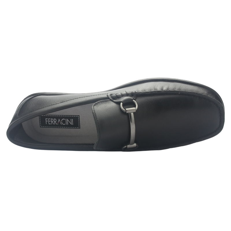 Mocasin Negro Hombre Casual Ferracini 5156 Neo