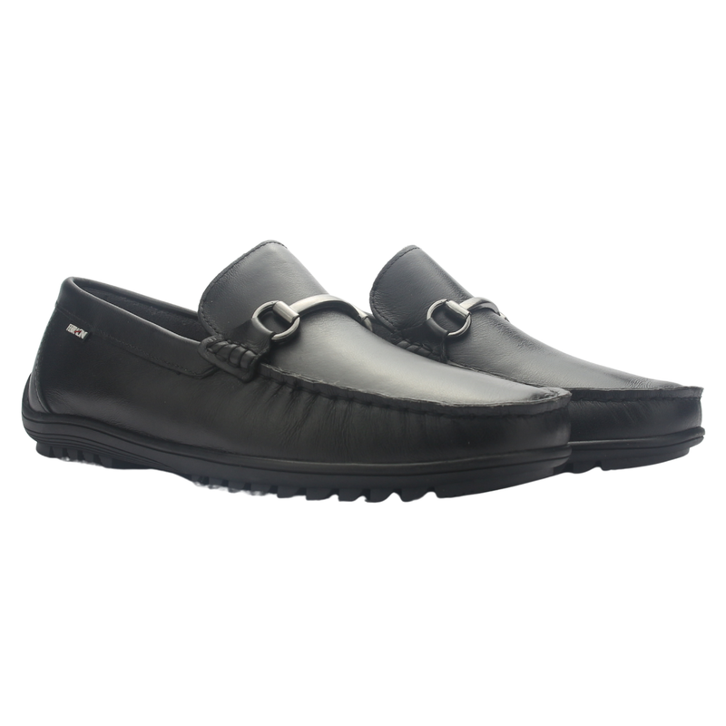 Mocasin Negro Hombre Casual Ferracini 5156 Neo