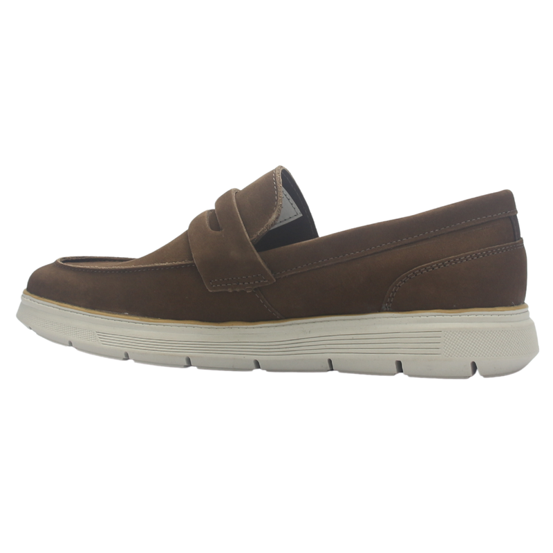Mocasin Café Hombre Casual Ferracini 7270 Prisma