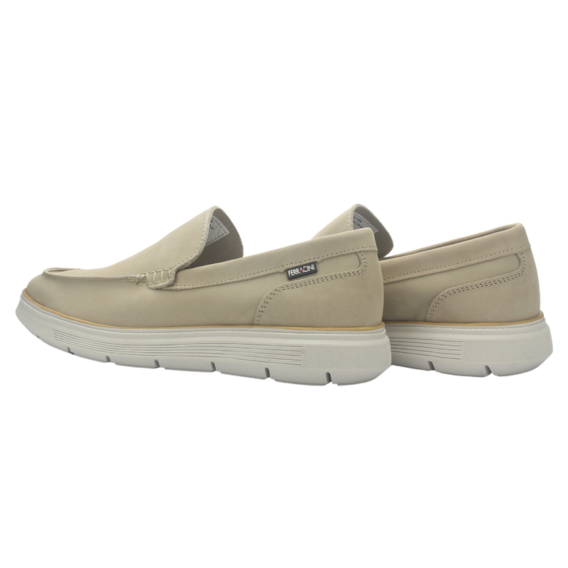 Mocasin de Hombre Beige Casual Ferracini 7271 Prisma