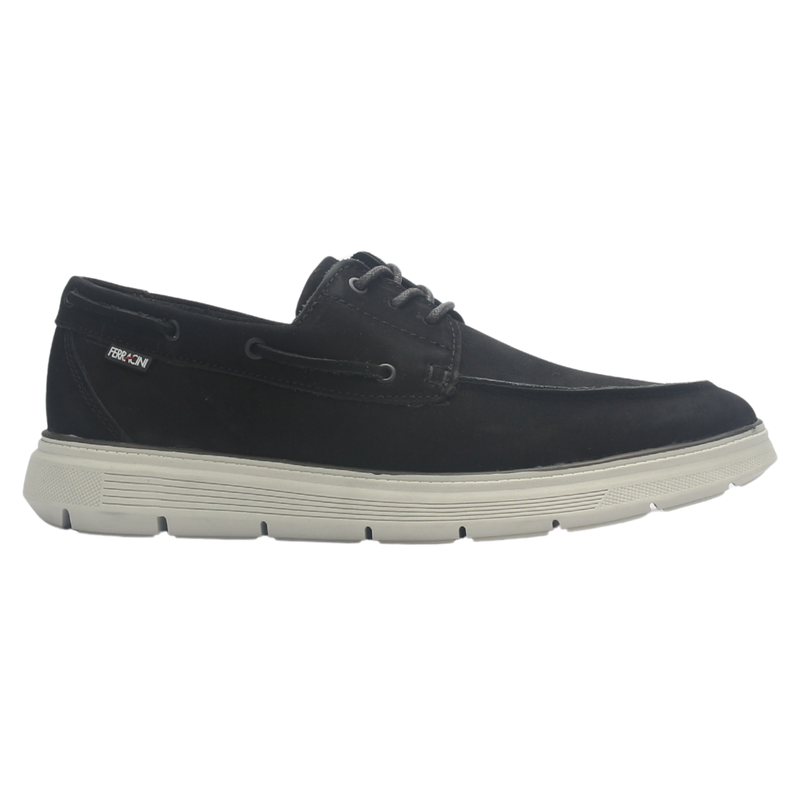 Mocasin Negro Hombre Casual Ferracini 7272 Prisma