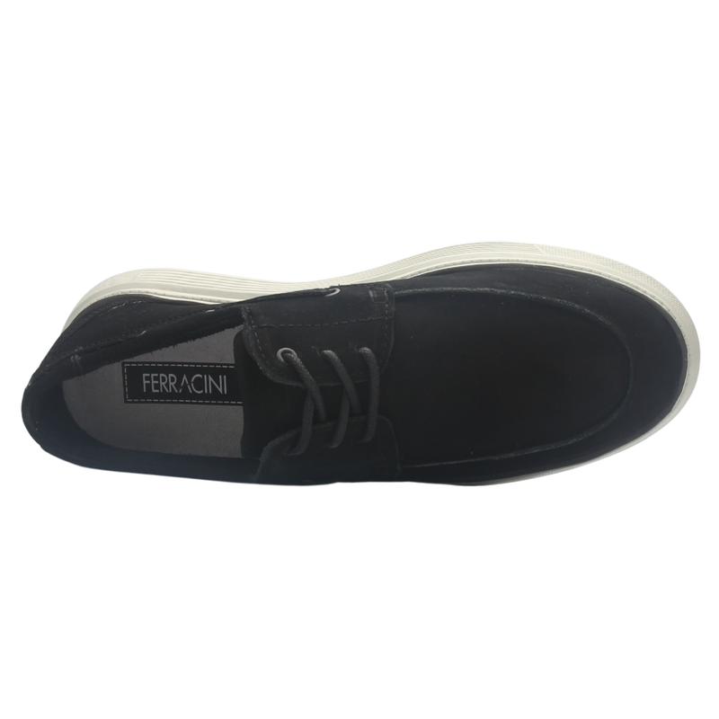 Mocasin Negro Hombre Casual Ferracini 7272 Prisma