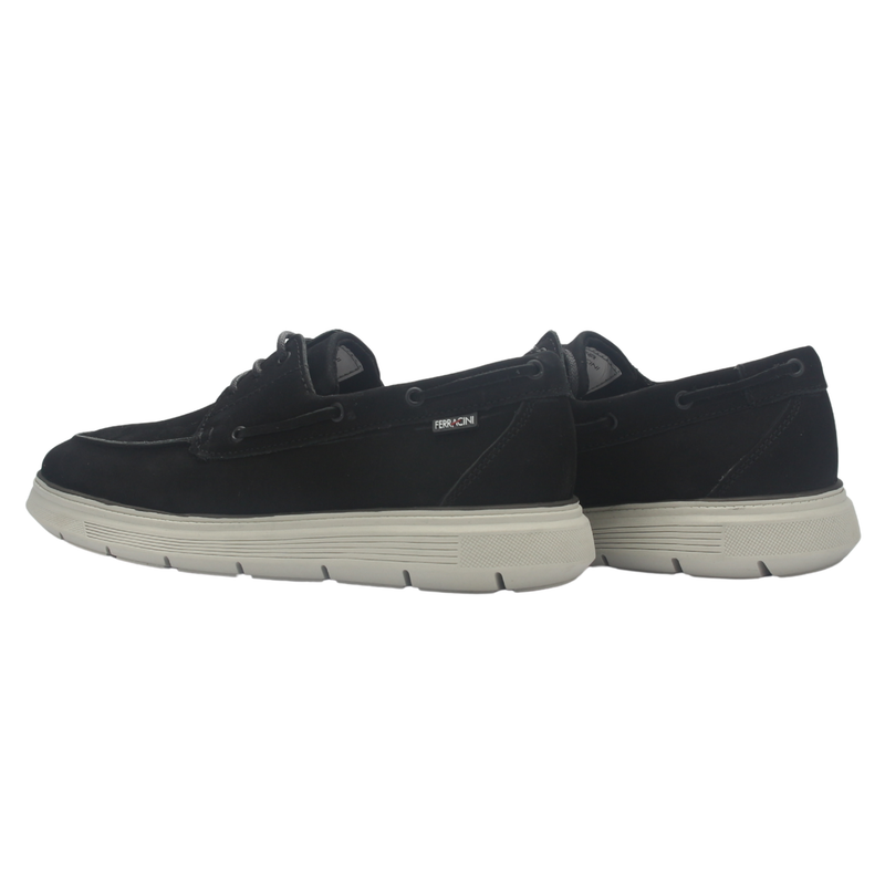 Mocasin Negro Hombre Casual Ferracini 7272 Prisma
