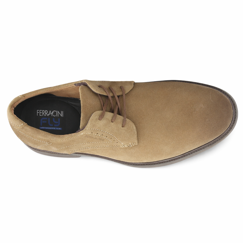 Zapato Café Hombre Casual Ferracini Bali 6016