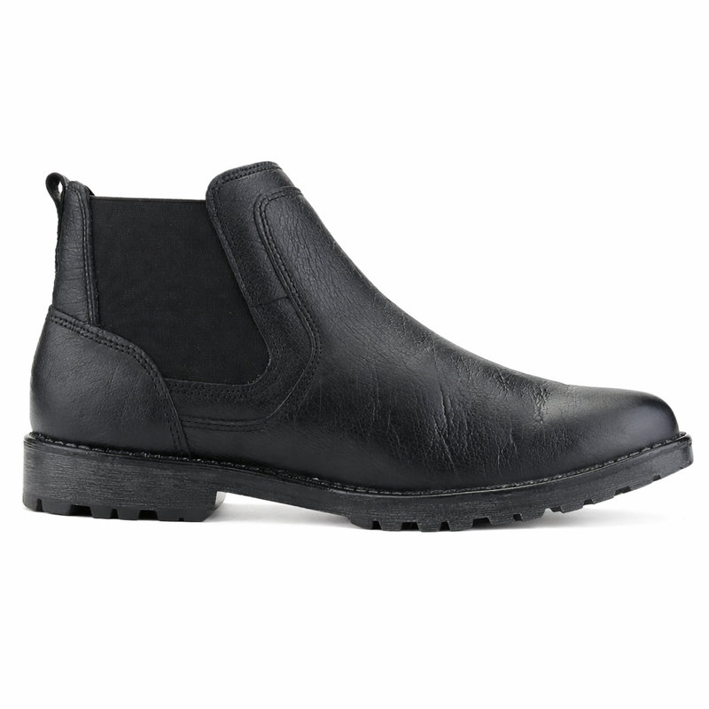 Botin Negro Hombre Casual Ferracini Cross 9951