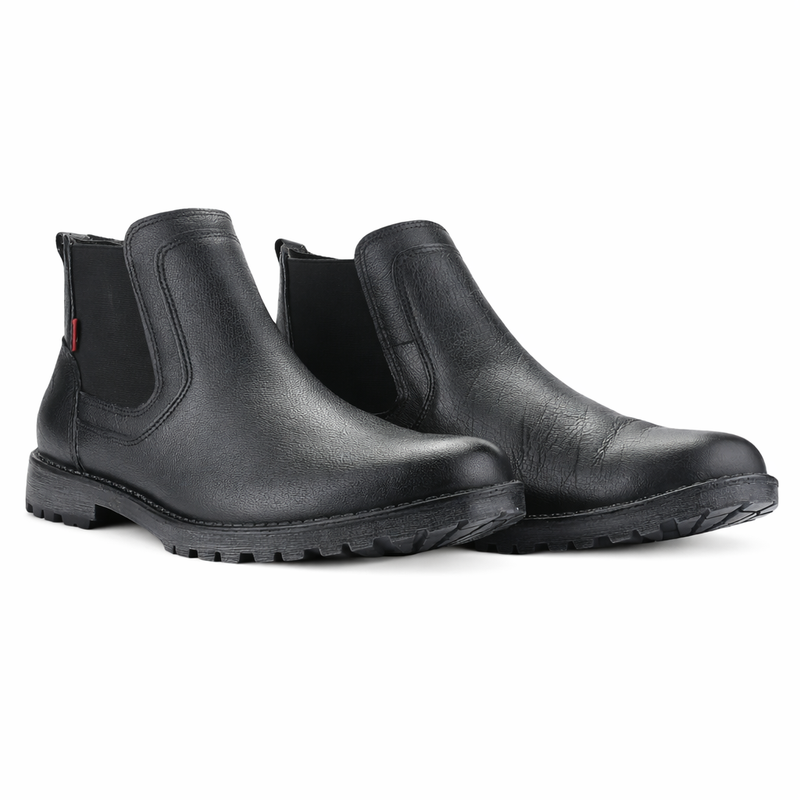 Botin Negro Hombre Casual Ferracini Cross 9951