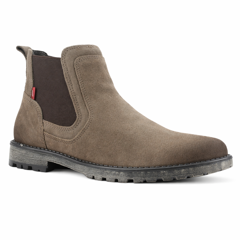 Botin Taupe Hombre Casual Ferracini Cross 9951