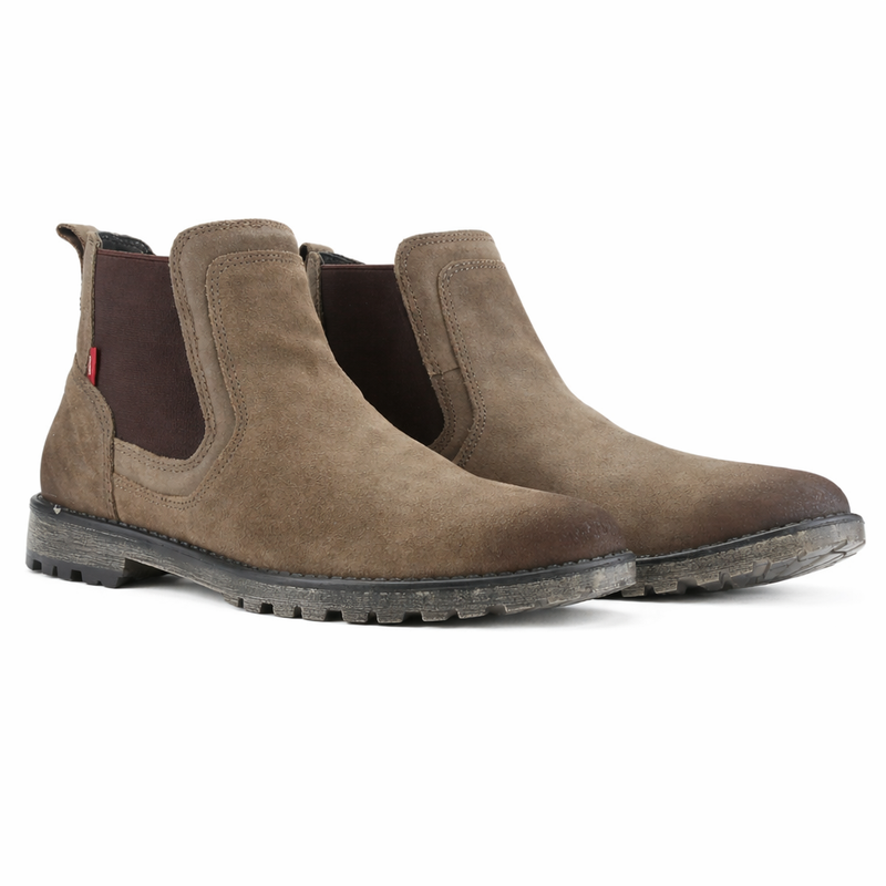 Botin Taupe Hombre Casual Ferracini Cross 9951
