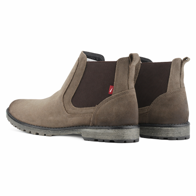 Botin Taupe Hombre Casual Ferracini Cross 9951