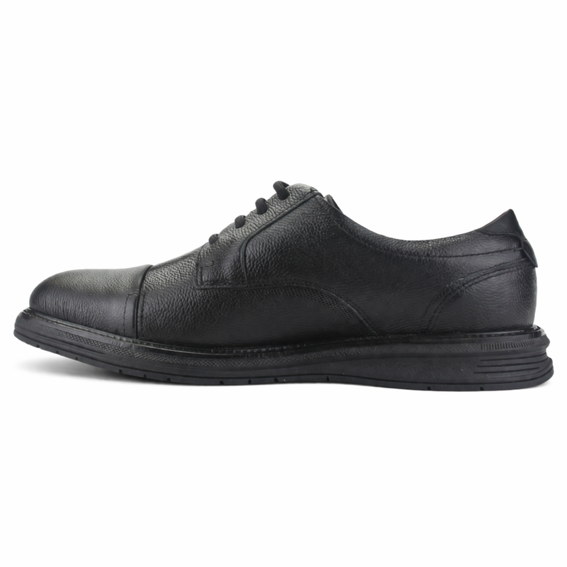 Zapato Negro Hombre Casual Ferracini 5166 Austin