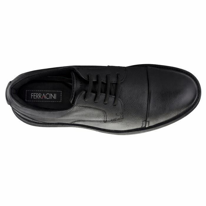 Zapato Negro Hombre Casual Ferracini 5166 Austin