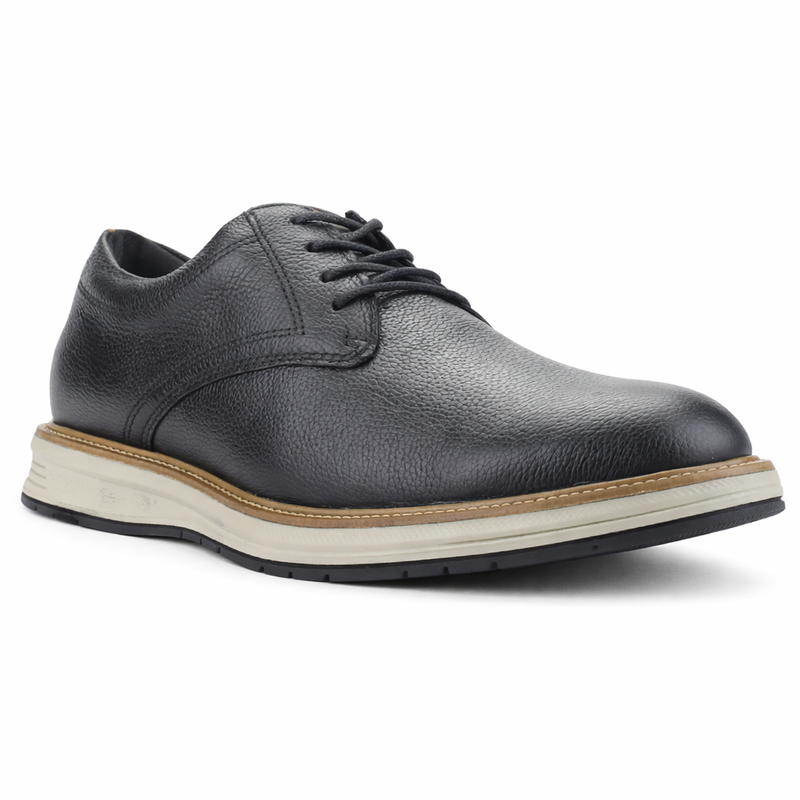 Zapato Negro Hombre Casual Ferracini 5168 Austin