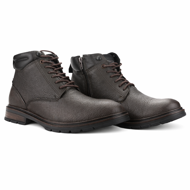 Botin Café Hombre Casual Ferracini 8640 Columbia