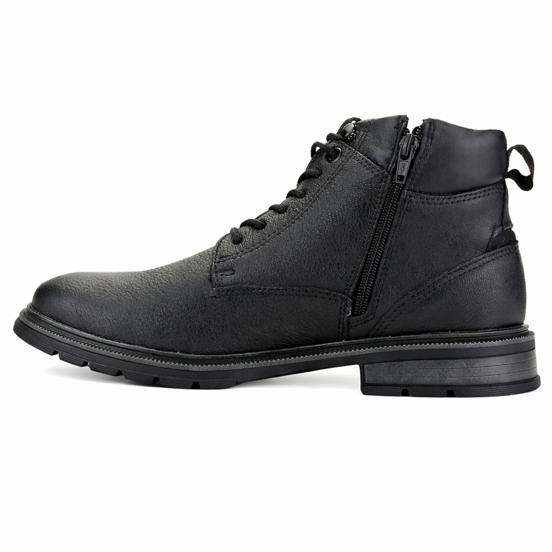 Botin Negro Hombre Casual Ferracini 8640 Columbia