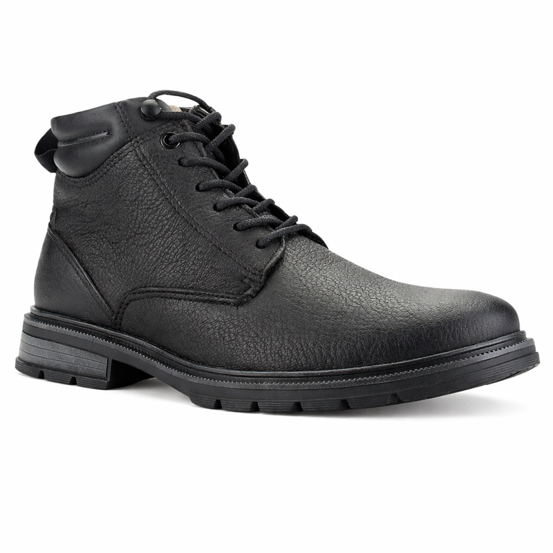 Botin Negro Hombre Casual Ferracini 8640 Columbia