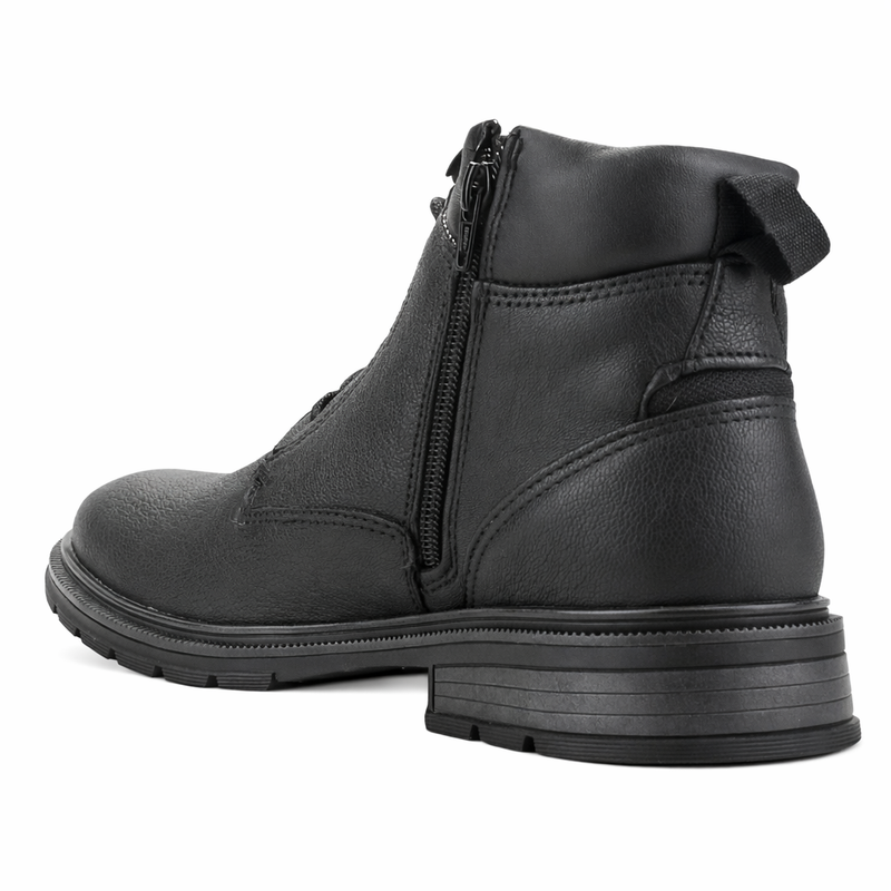 Botin Negro Hombre Casual Ferracini 8640 Columbia