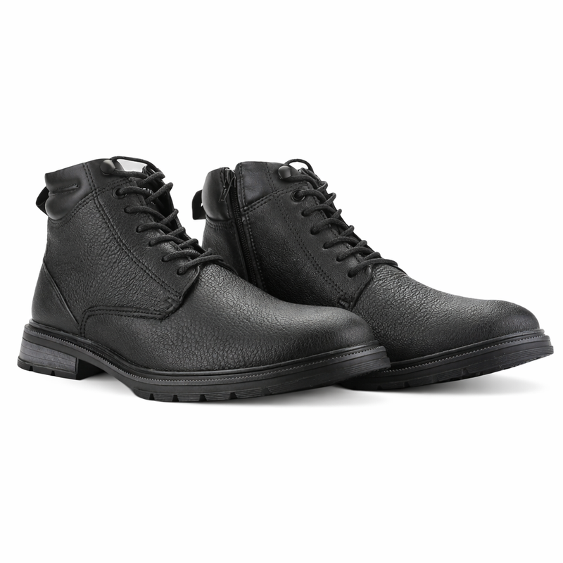 Botin Negro Hombre Casual Ferracini 8640 Columbia