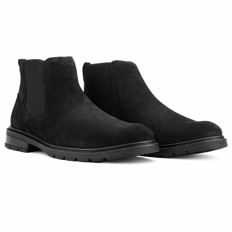 Botin Negro Hombre Casual Ferracini 8641 Columbia
