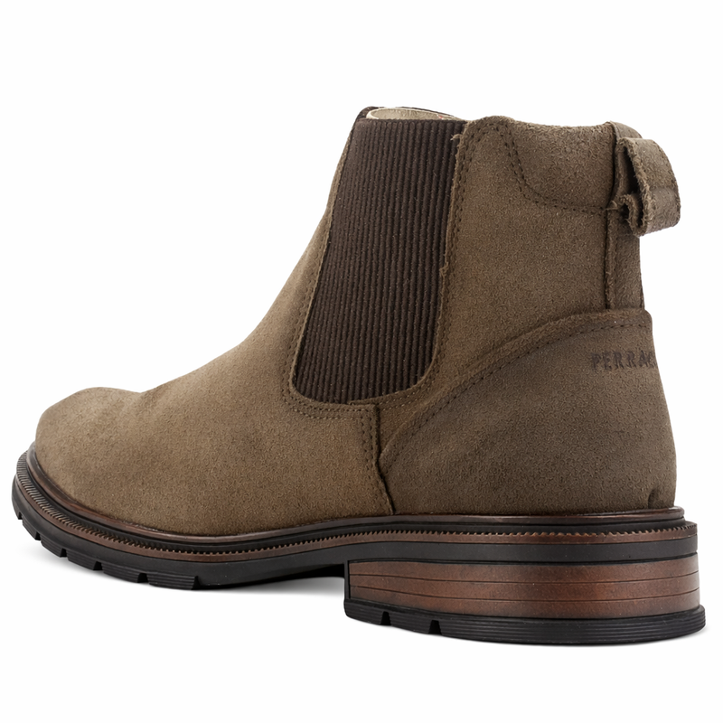 Botin Taupe Hombre Casual Ferracini 8641 Columbia