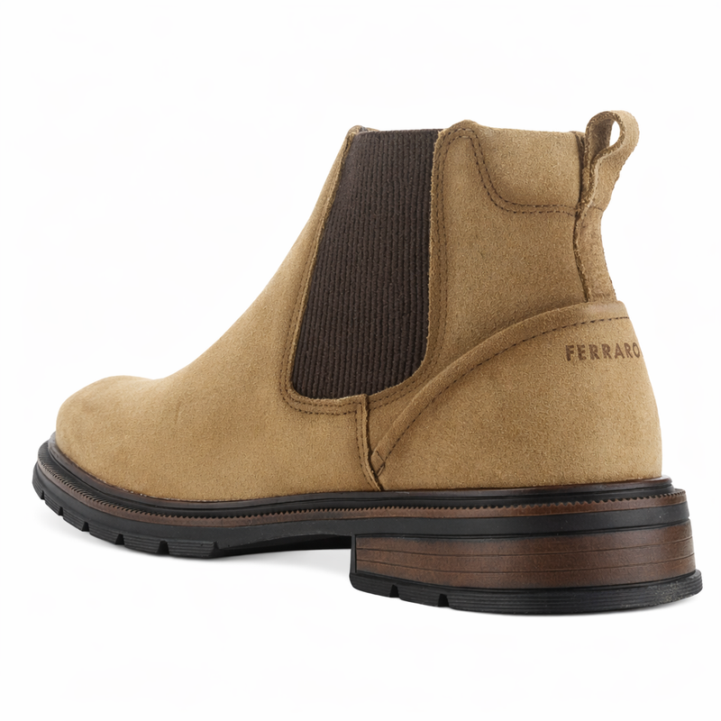 Botin Café Hombre Casual Ferracini 8641 Columbia