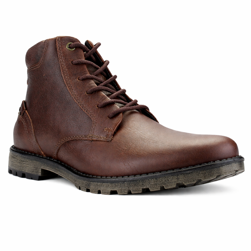 Botin Café Hombre Casual Ferracini 9953 Cross