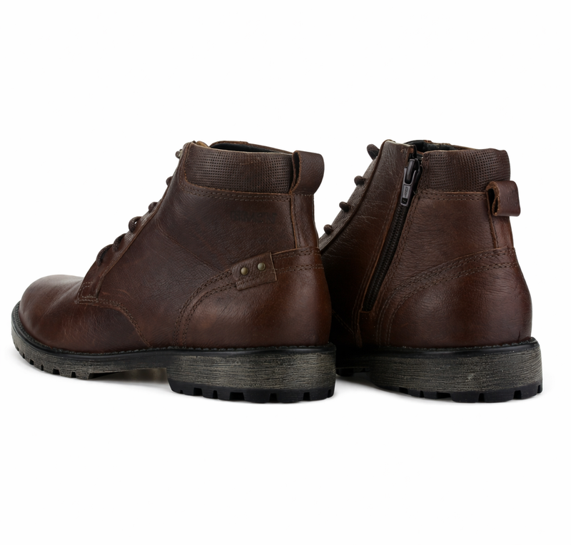 Botin Café Hombre Casual Ferracini 9953 Cross