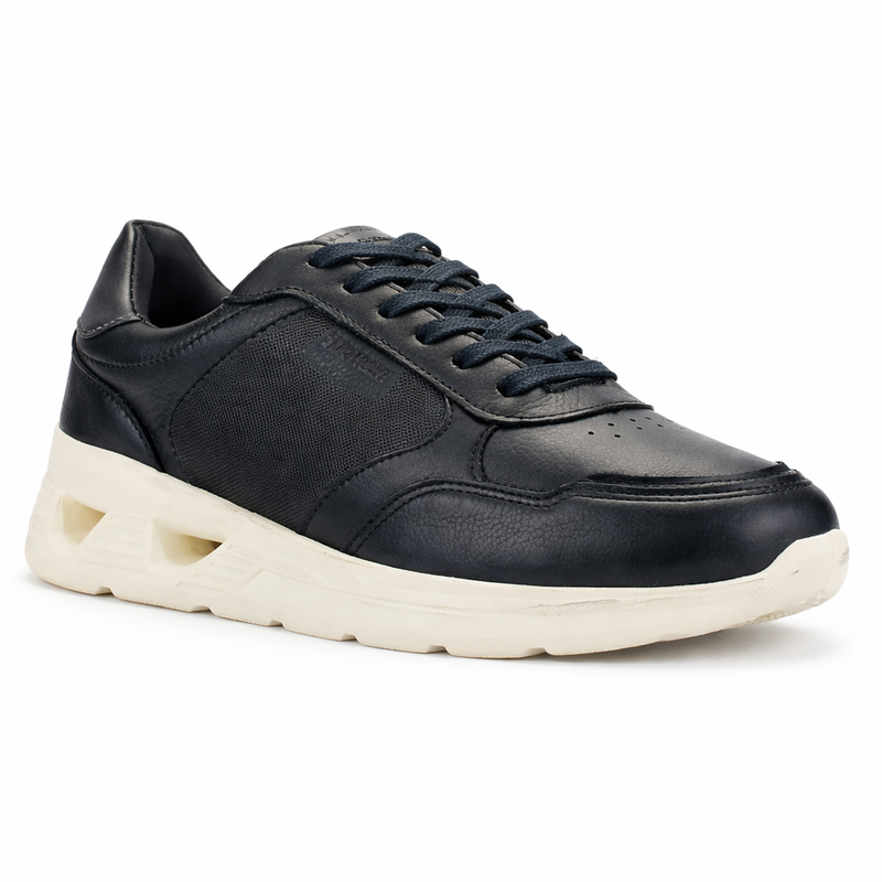 Zapatilla Negro Hombre Casual Ferracini 8351 Speed