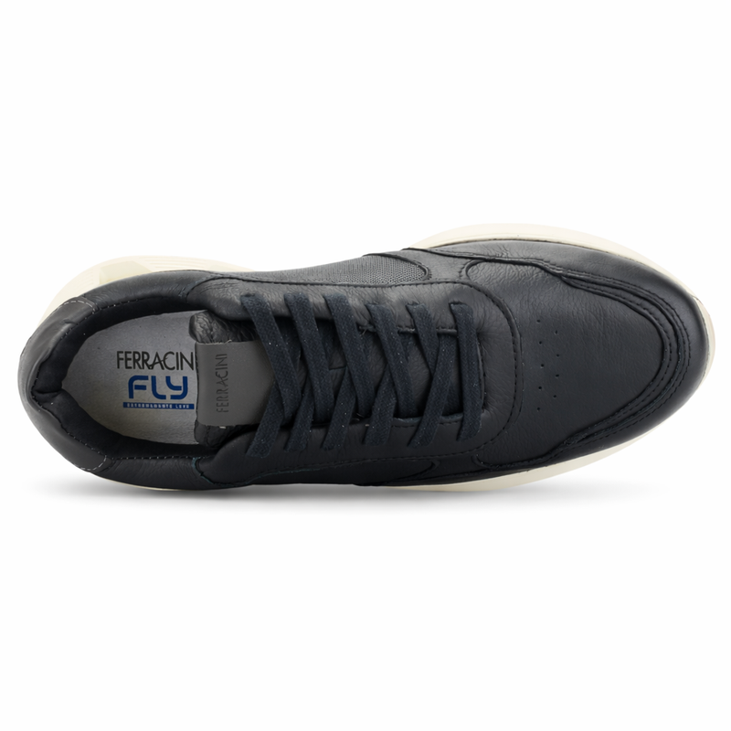 Zapatilla Negro Hombre Casual Ferracini 8351 Speed