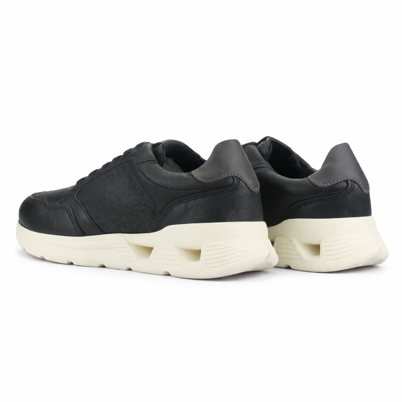 Zapatilla Negro Hombre Casual Ferracini 8351 Speed