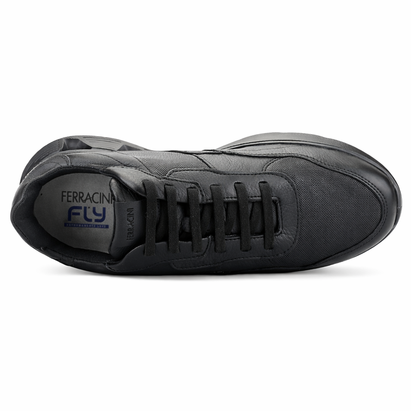 Zapatilla Negro Hombre Casual Ferracini 8352 Speed